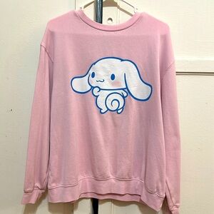 Cinnamoroll pink shirt long sleeve